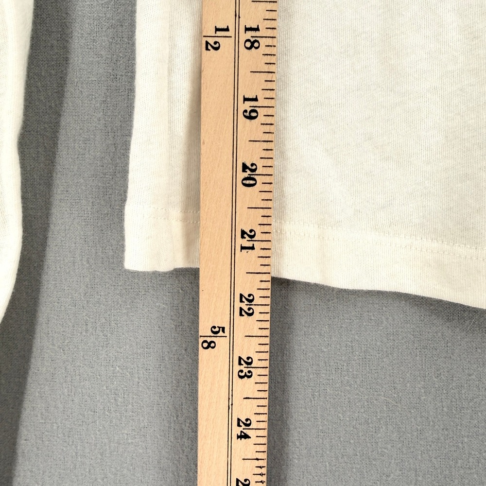 ENZA COSTA Cashmere New Classic Turtleneck Top Women Small Cream Long Sleeve NEW - Picture 6 of 15